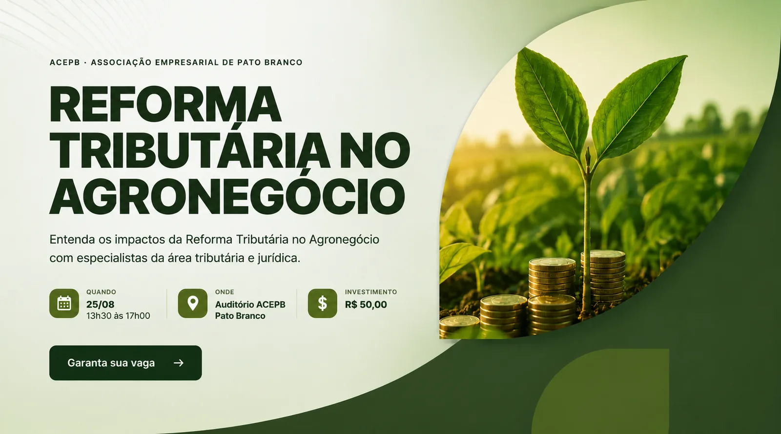 Reforma Tributária no Agronegócio - ACEPB · Associação Empresarial de Pato Branco